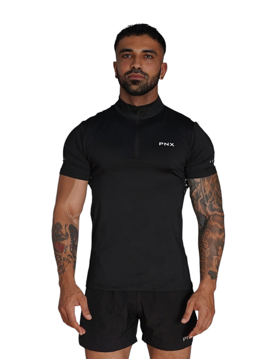 PNX - Short Sleeve Trainers - Black