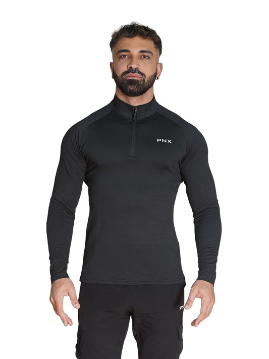 PNX - Long Sleeve Trainers - Black