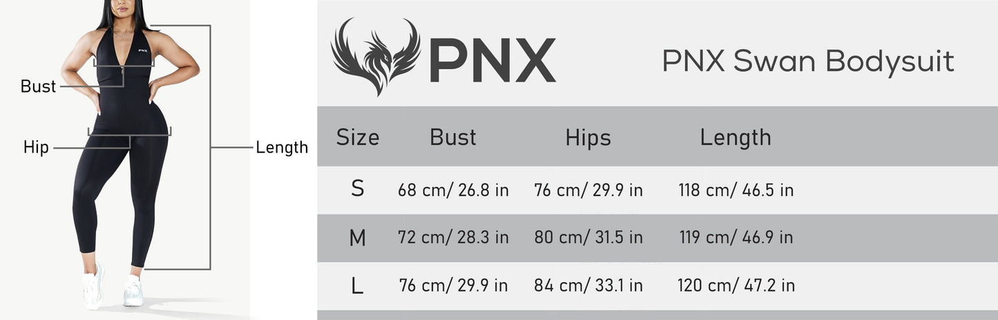 PNX - Swan Backless bodysuit - Purple