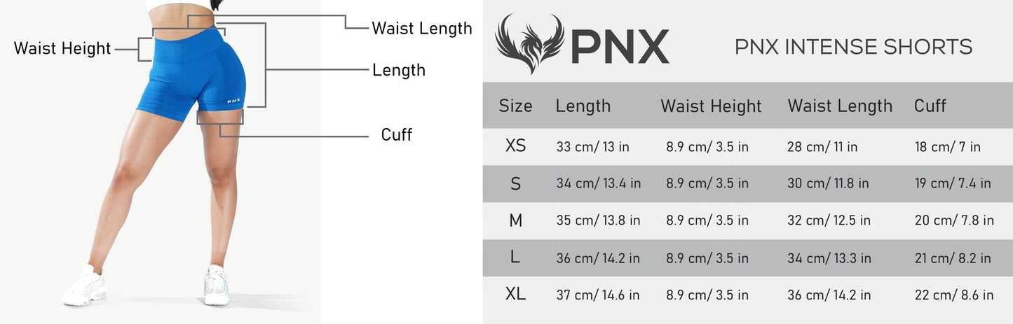 PNX - Intense Shorts - Light Grey