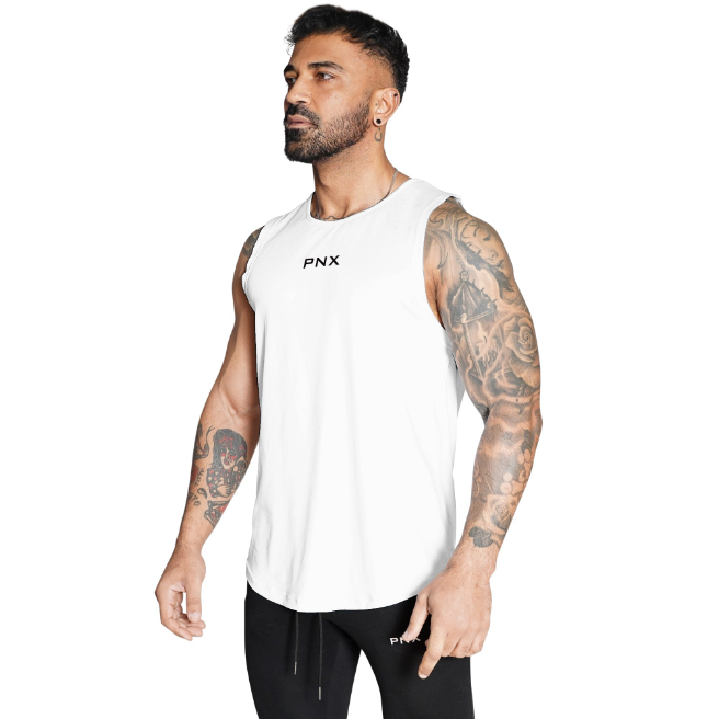 PNX - NXT-GEN Legend Tank Top - White with Black