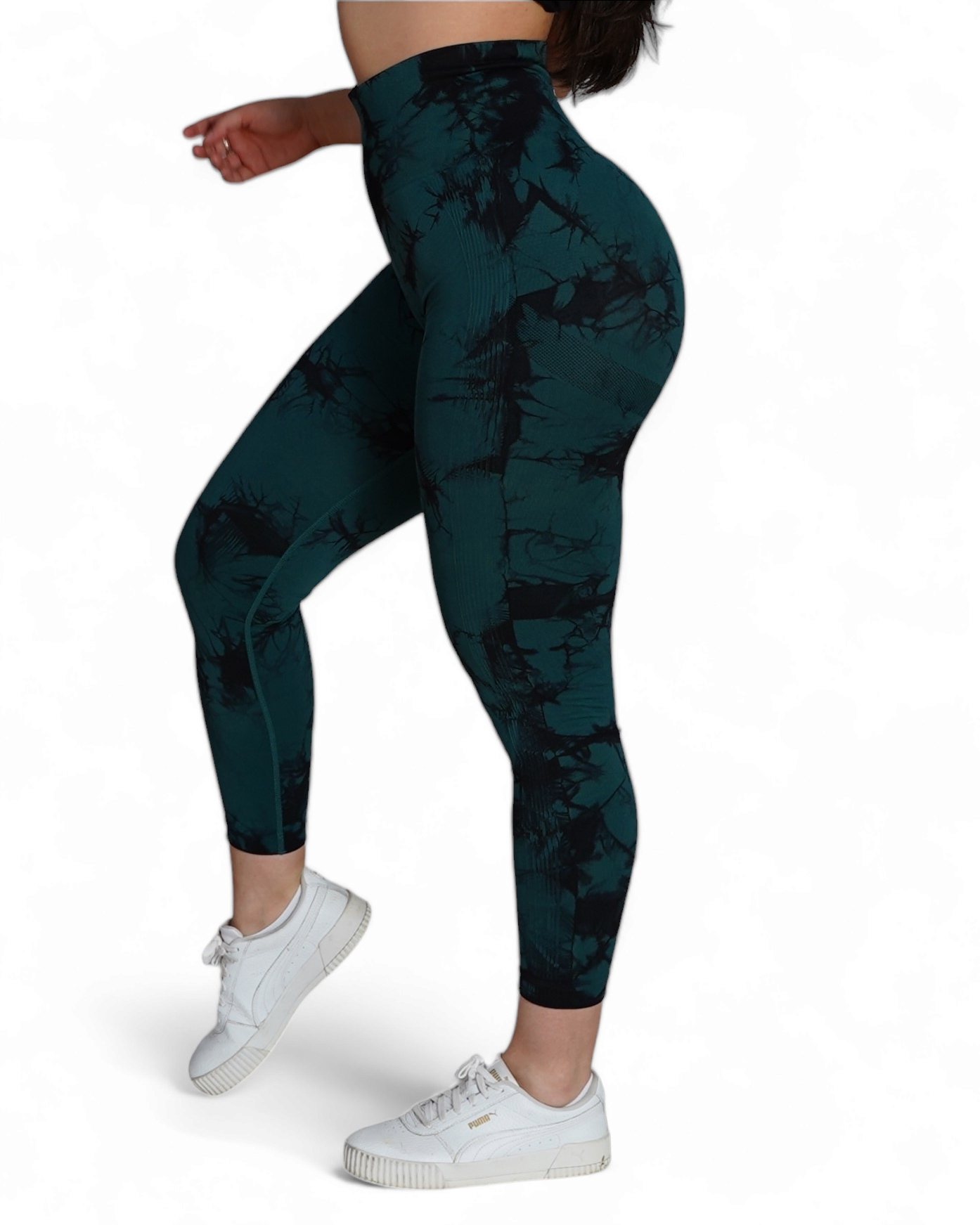 Clearance PNX - Aida TD Leggings  - Dark Green/Black