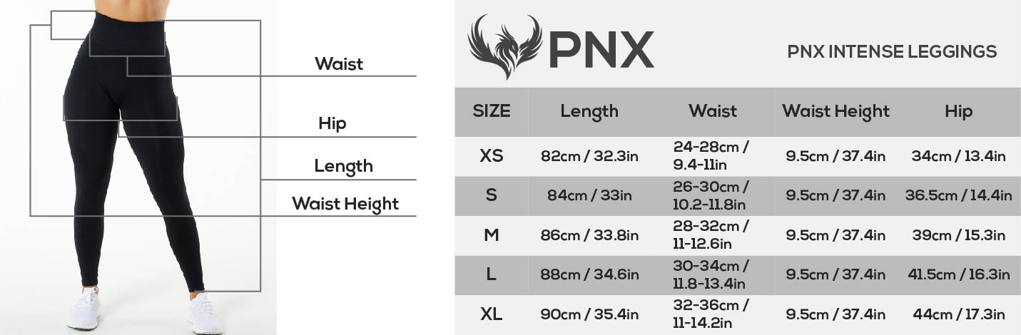 PNX -  Intense leggings - Dark grey
