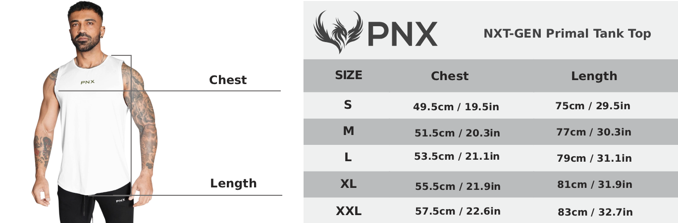 PNX - NXT-GEN Legend Tank Top - Black with Pink