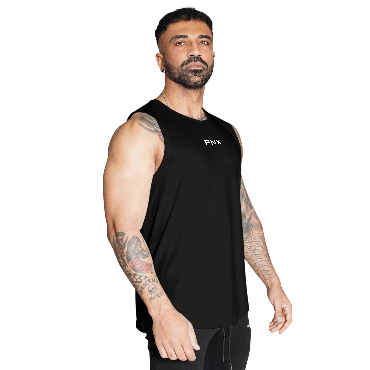 PNX - NXT-GEN Legend Tank Top - Black with White