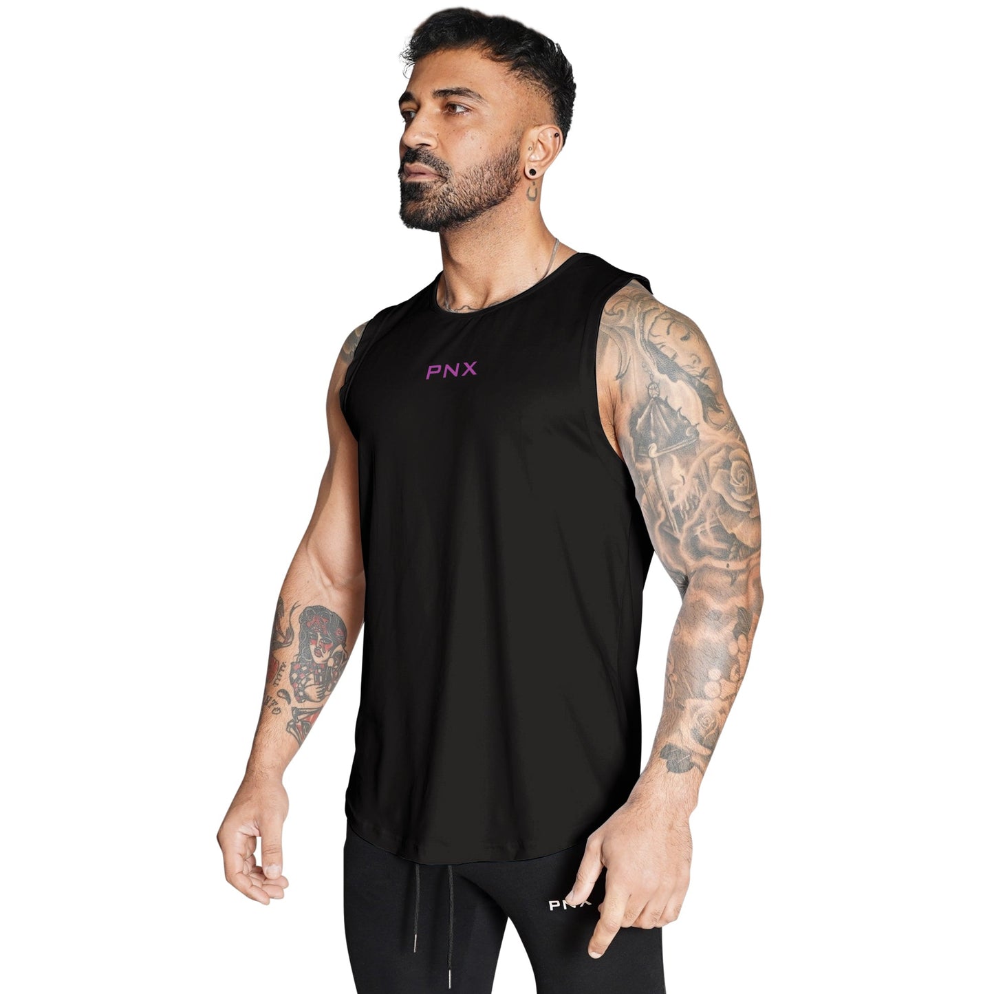 PNX - NXT-GEN Legend Tank Top - Black with Pink