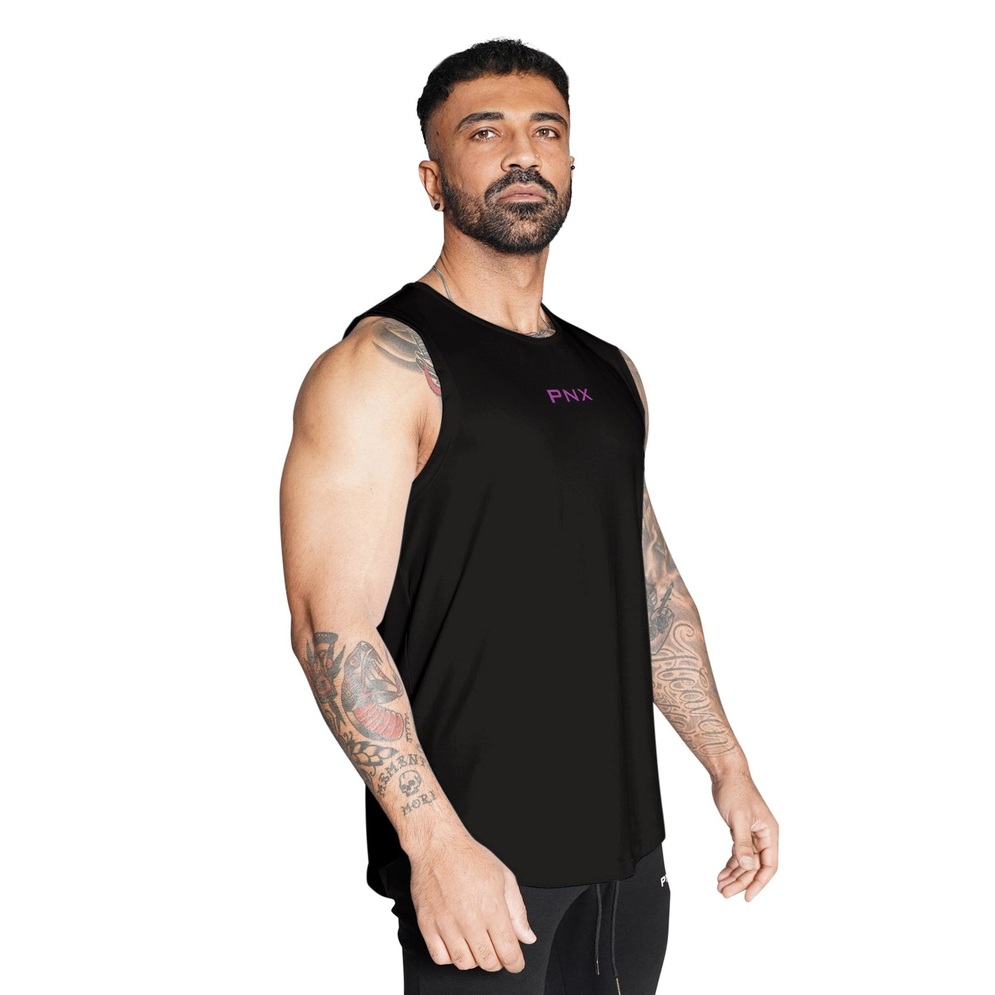PNX - NXT-GEN Legend Tank Top - Black with Pink