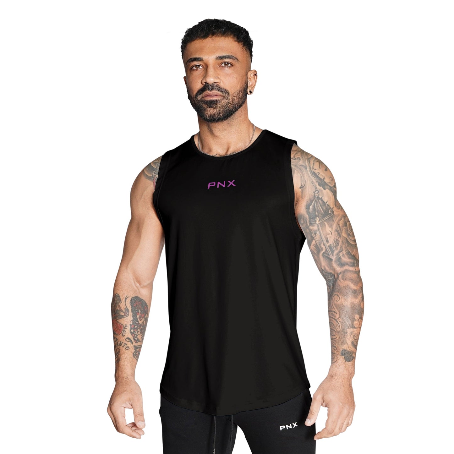 PNX - NXT-GEN Legend Tank Top - Black with Pink