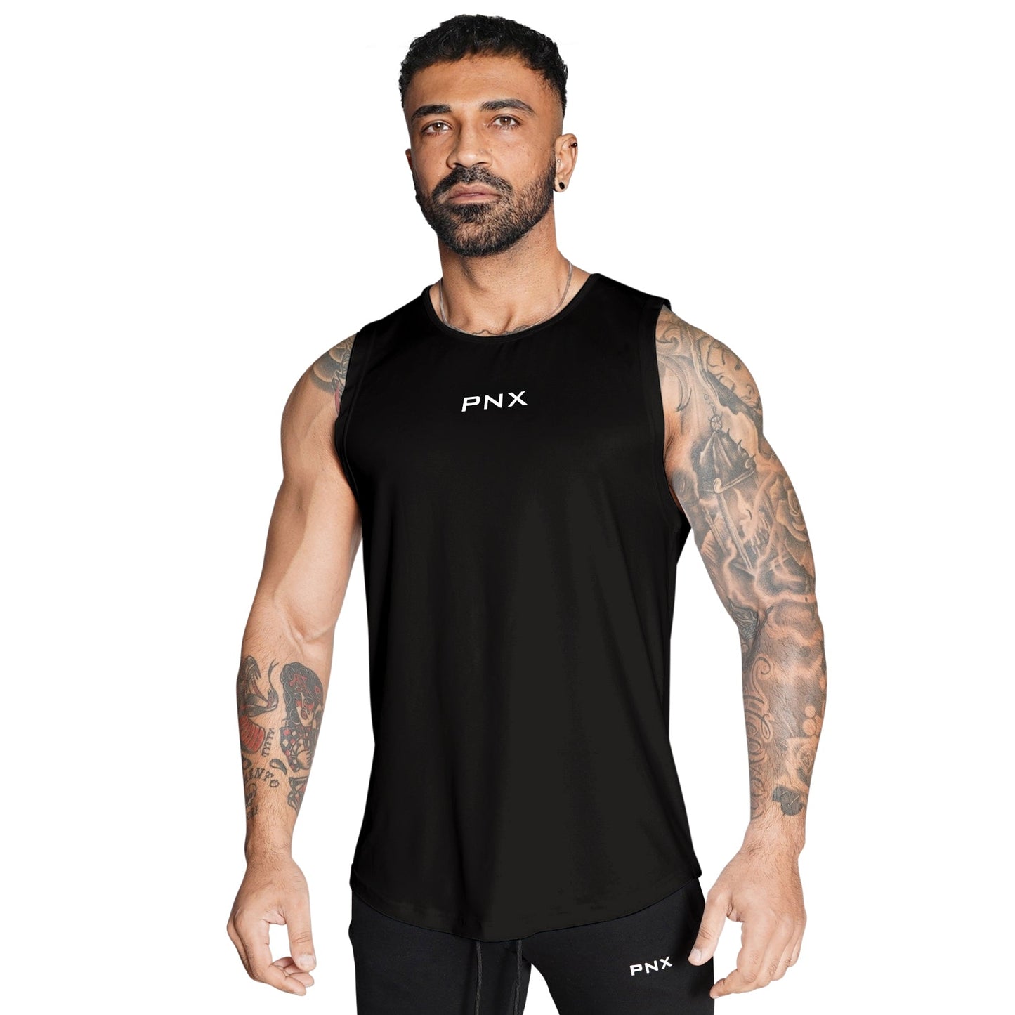 PNX - NXT-GEN Legend Tank Top - Black with White