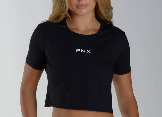Clearance PNX - Sage Crop Top - Black