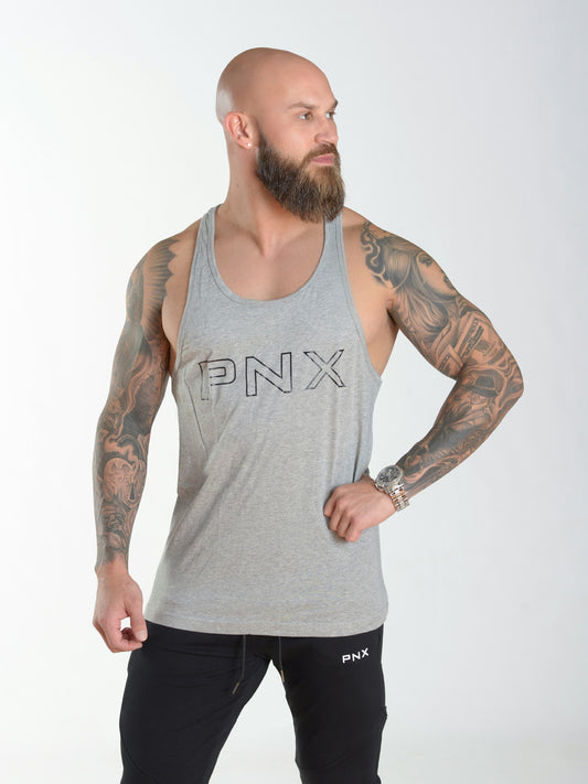 Clearance PNX - Stringer Singlet - Grey