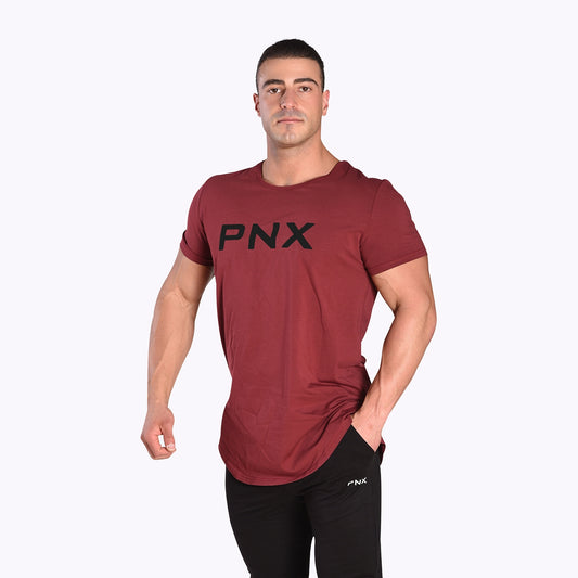 PNX - Logo T-shirt  - Burgundy