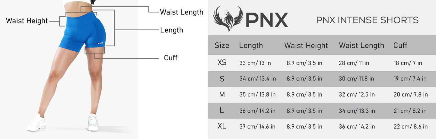 PNX - Intense Shorts- Black