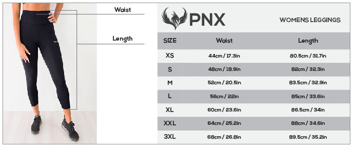 PNX - Josie's 7/8 Leggings - Black