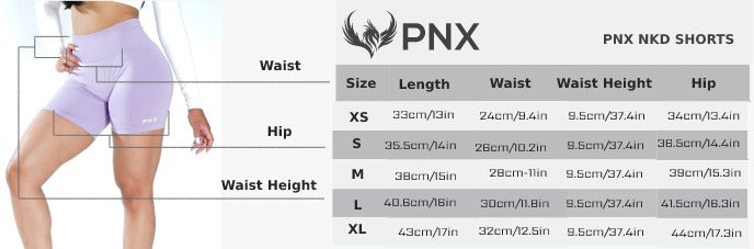 PNX - NKD Shorts - Vapor Grey