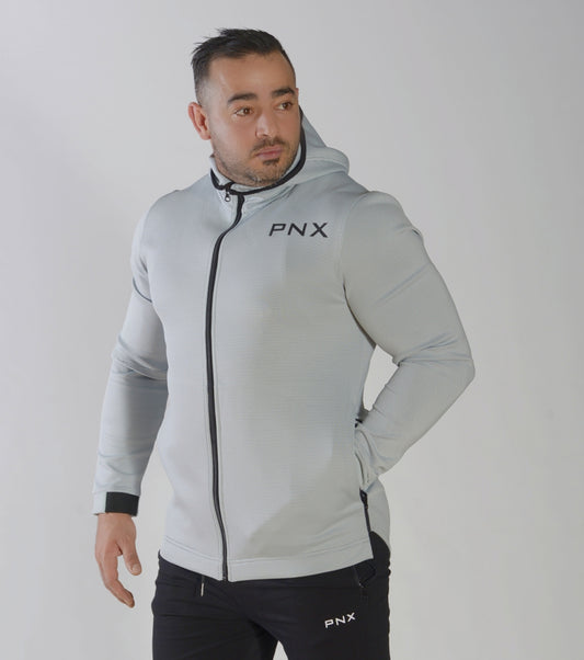 PNX - Fit Flex Zip Jacket- Grey