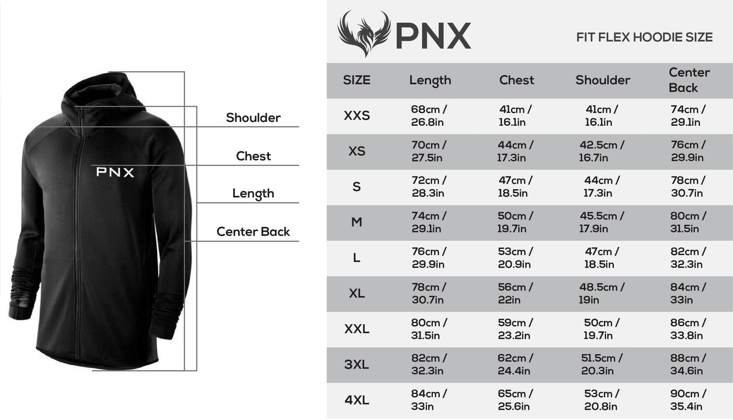 Clearance PNX - Fit Flex Zip Jacket- Black