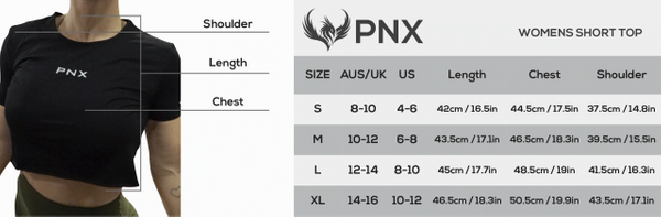 Clearance PNX - Sage Crop Top - Planet Grey