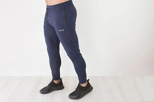 Clearance  - PNX - Fitted Joggers - Navy Blue