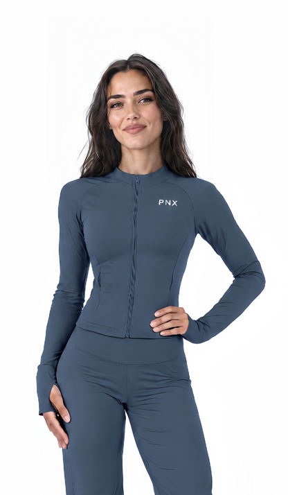 PNX - Josie Contour Jacket - Blueberry