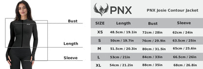 PNX - Josie Contour Jacket - Blueberry