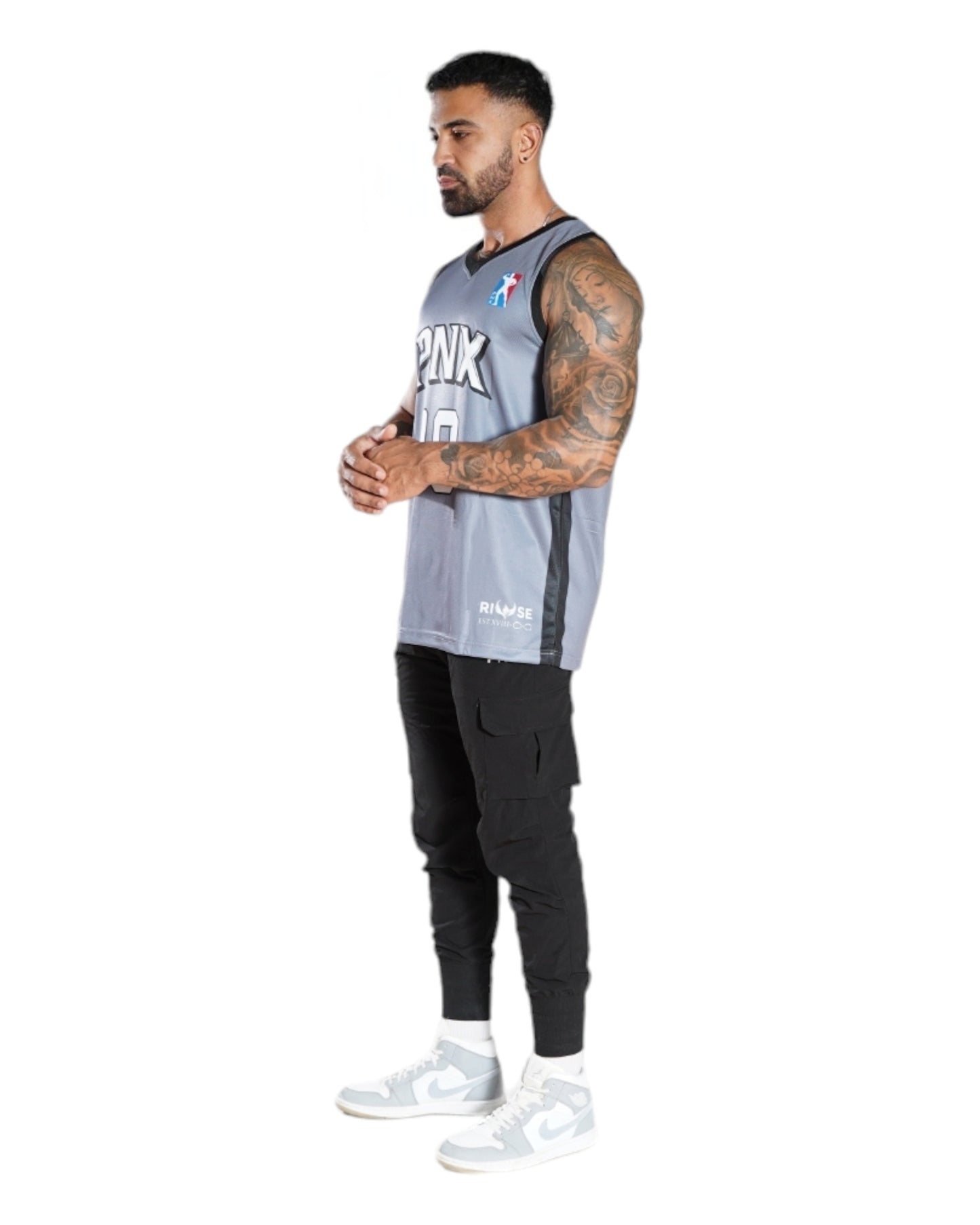 PNX - Baller Singlet - Grey