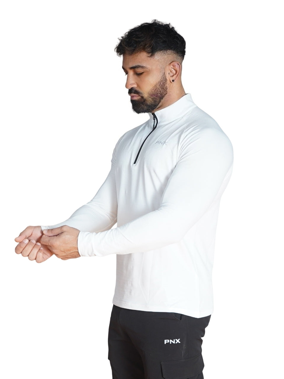 PNX - Long Sleeve Trainers - White