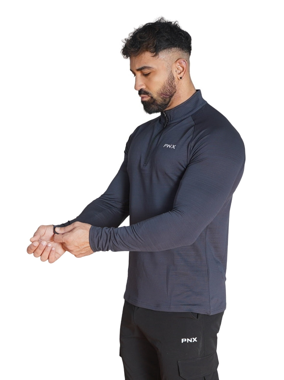 PNX - Long Sleeve Trainers - Dark Blue