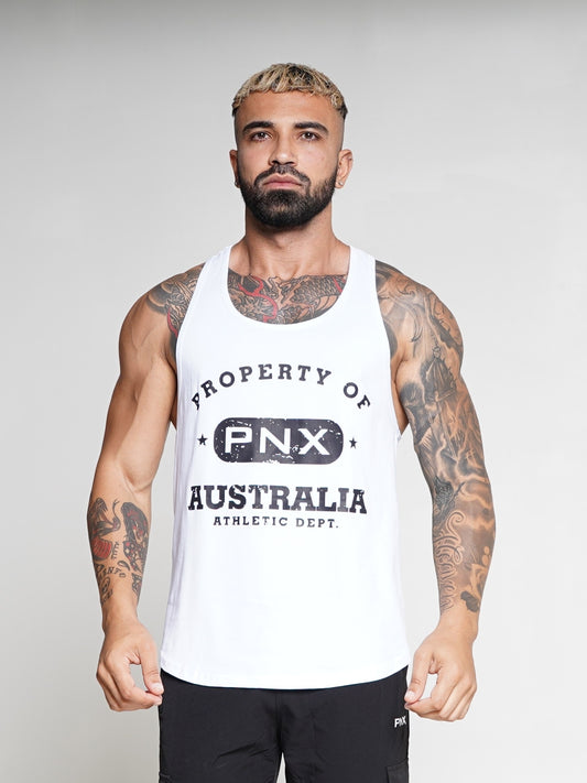 PNX - P.O.A Singlet - White