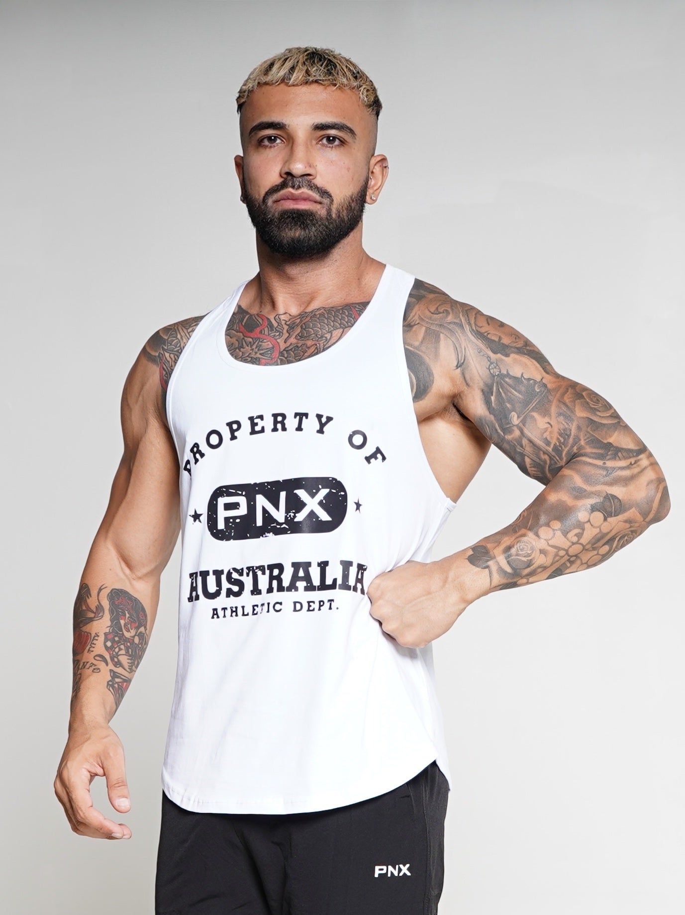 PNX - P.O.A Singlet - White