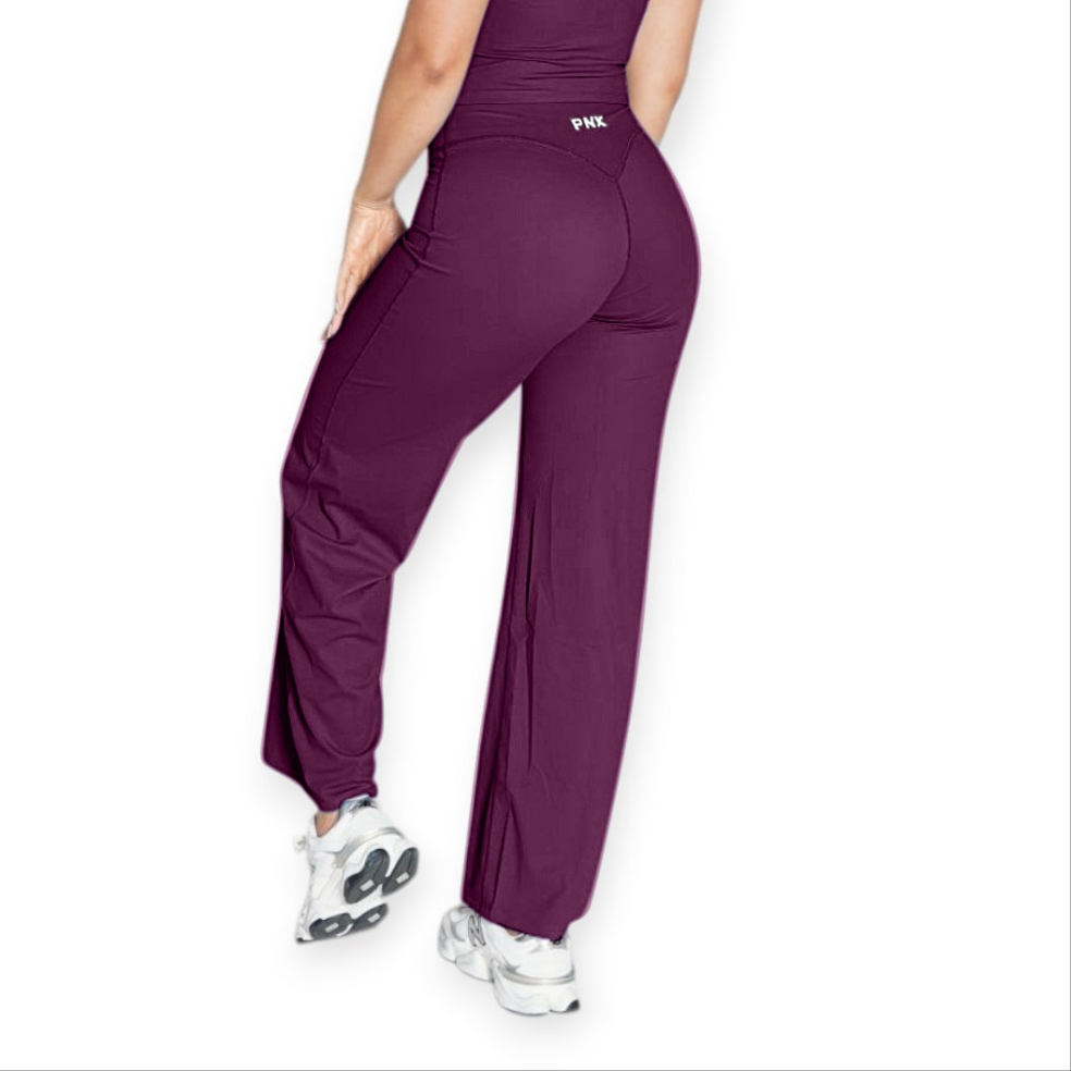 PNX - Josie Straight Leg Leggings - Dark Purple - Dropping October 15 - Pre Oder Now