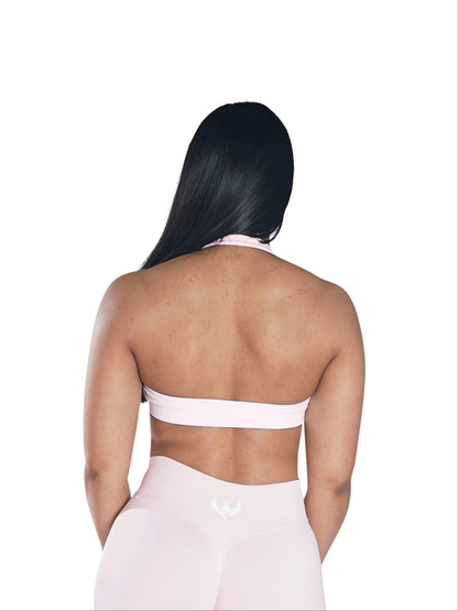 PNX - Nova Halter Neck Sports Bra - Pink