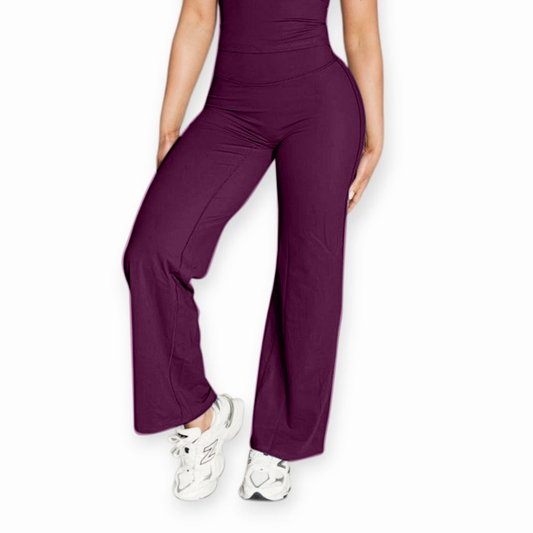 PNX - Josie Straight Leg Leggings - Dark Purple - Dropping October 15 - Pre Oder Now