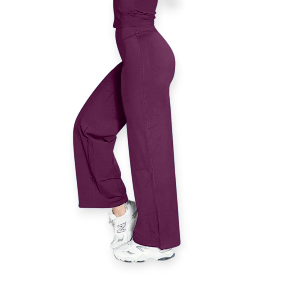 PNX - Josie Straight Leg Leggings - Dark Purple - Dropping October 15 - Pre Oder Now