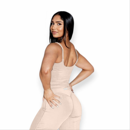 PNX - Josie Singlet - Milk Apricot