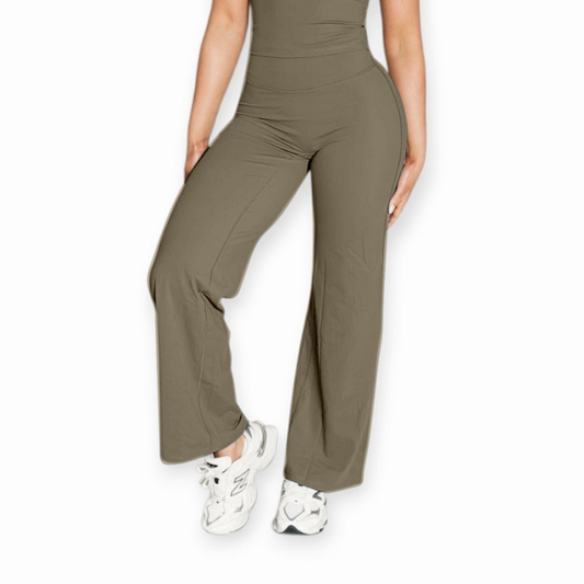 PNX - Josie Straight Leg Leggings - Olive Green - Dropping October 15 - Pre Oder Now