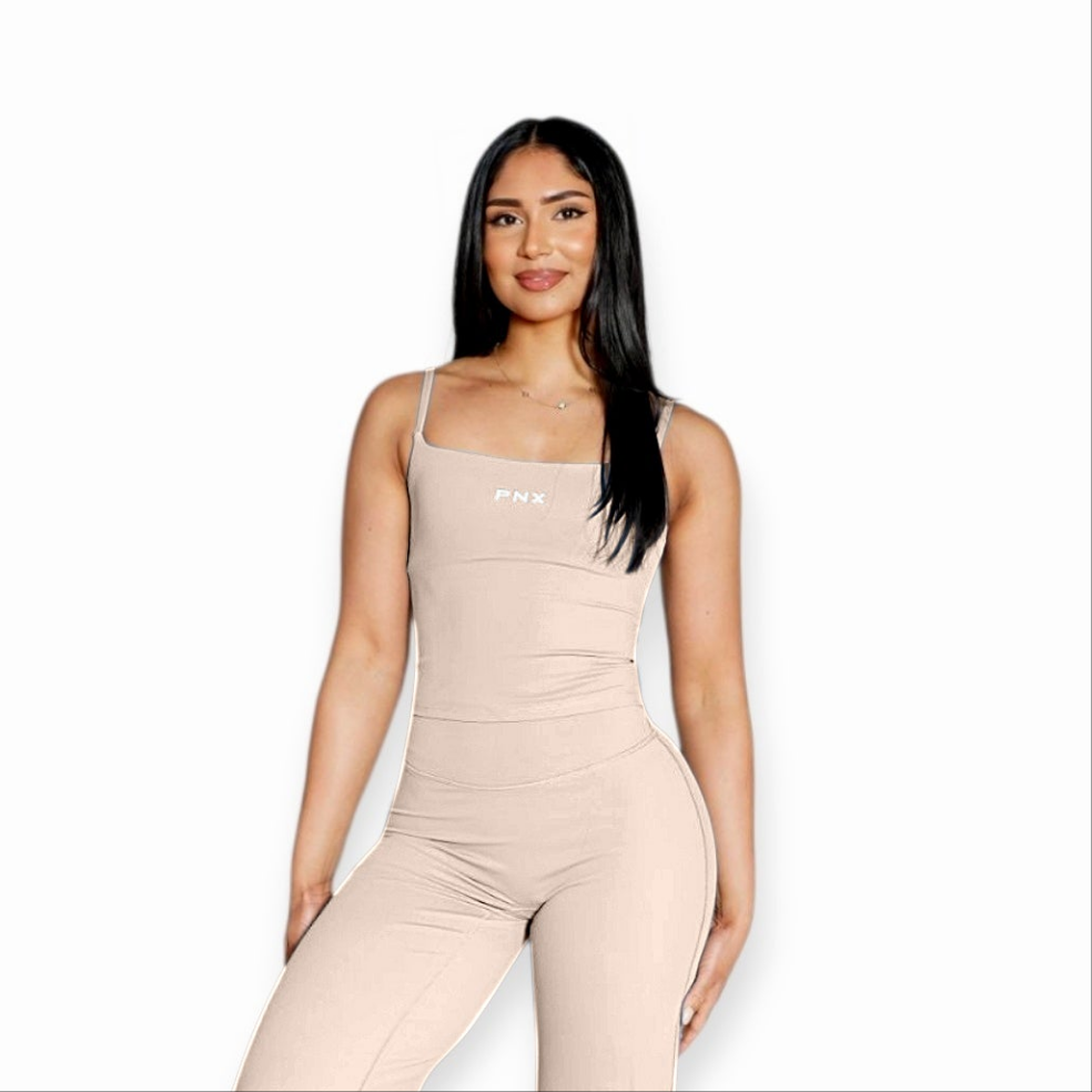 PNX - Josie Singlet - Milk Apricot