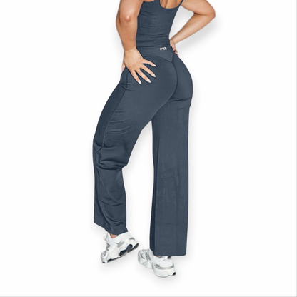 PNX - Josie Straight Leg Leggings - Blueberry