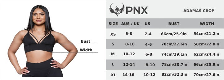 PNX - Adamas crop- Black