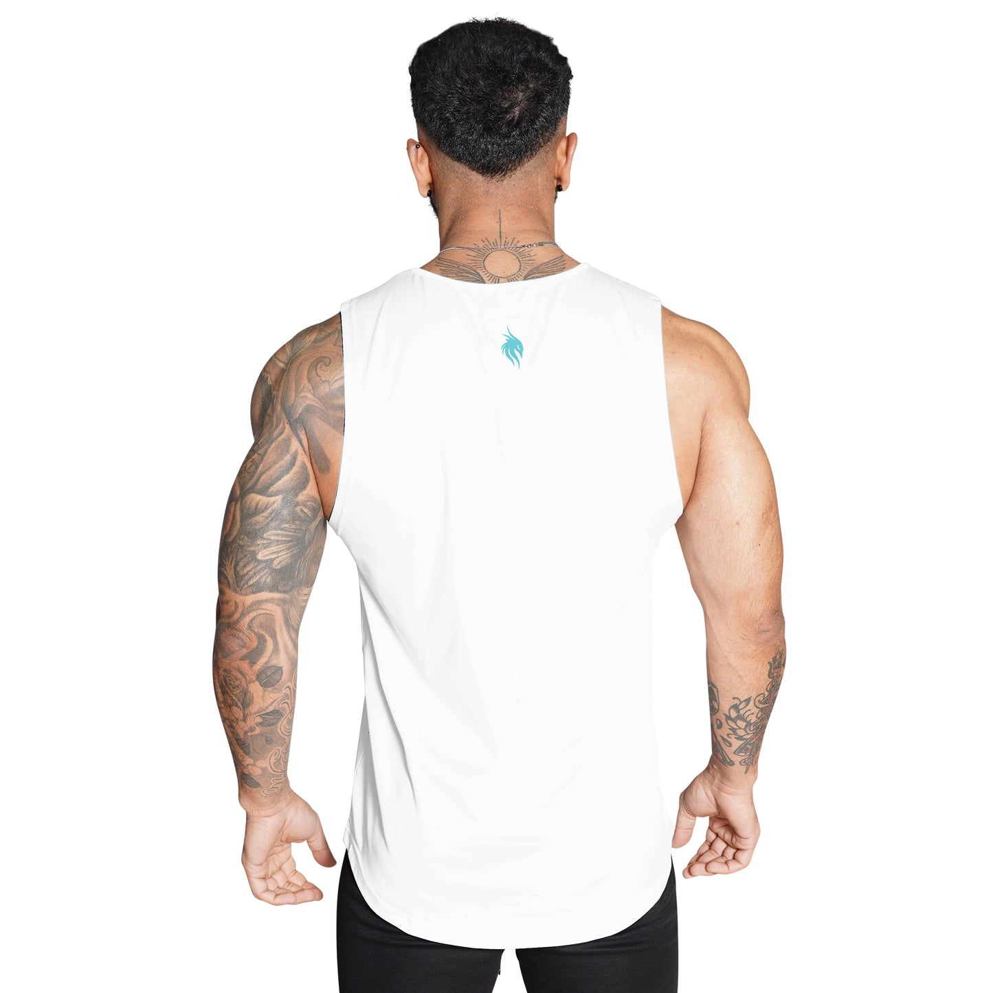 PNX - NXT-GEN Legend Tank Top - White with Aqua