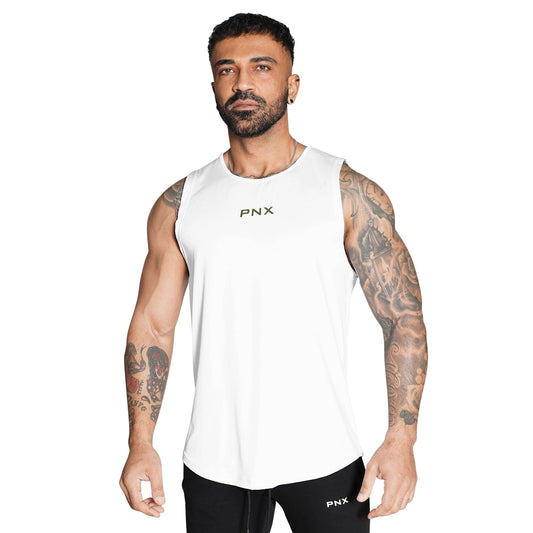 PNX - NXT-GEN Legend Tank Top - White with Green