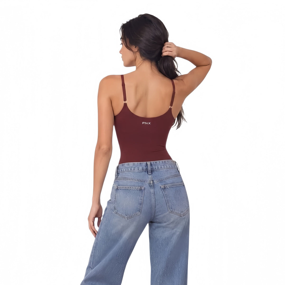 PNX - LushFit Bodysuit - Wine Burgandy