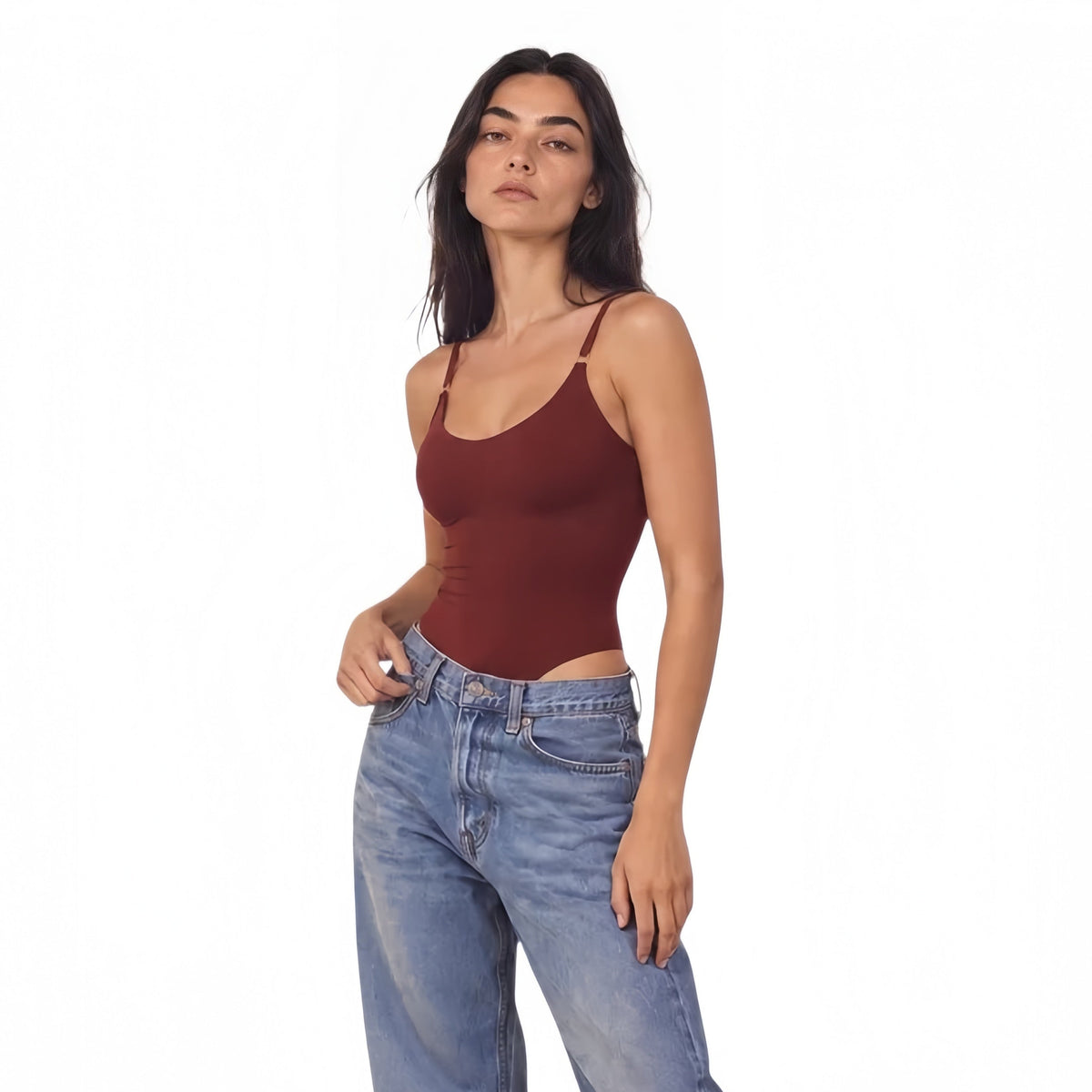 PNX - LushFit Bodysuit - Wine Burgandy