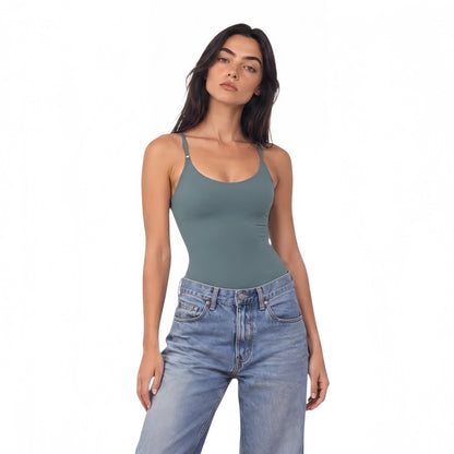 PNX - LushFit Bodysuit - Grey Blue Mix
