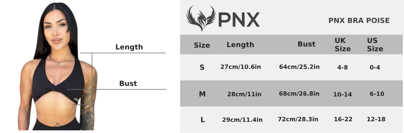 PNX - Poise Sports Bra - White