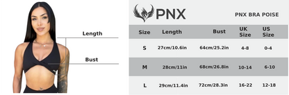 PNX - Poise Sports Bra - White