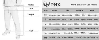 PNX - Prime Straight Leg Pants - Light Grey
