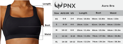 PNX - Aura Sports Bra - Eclipse Black