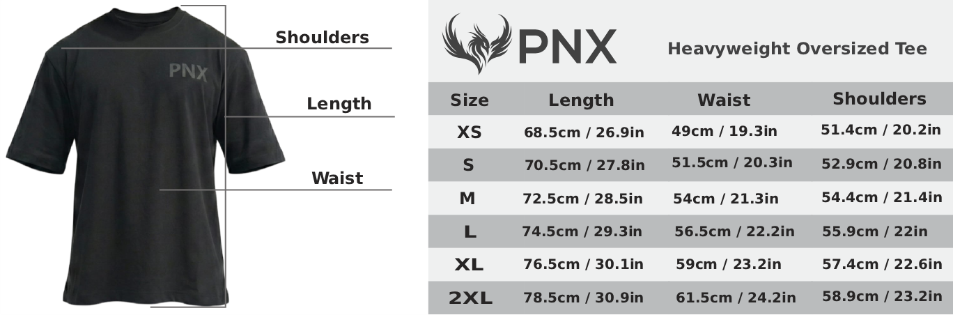 PNX - Heavyweight Oversized Tee