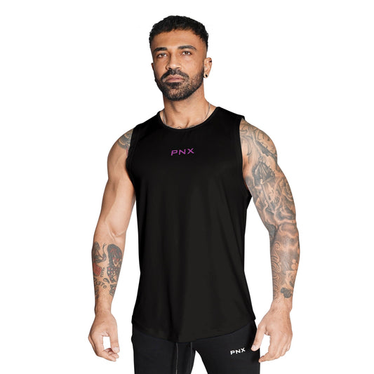 PNX - NXT-GEN Legend Tank Top - Black with Pink